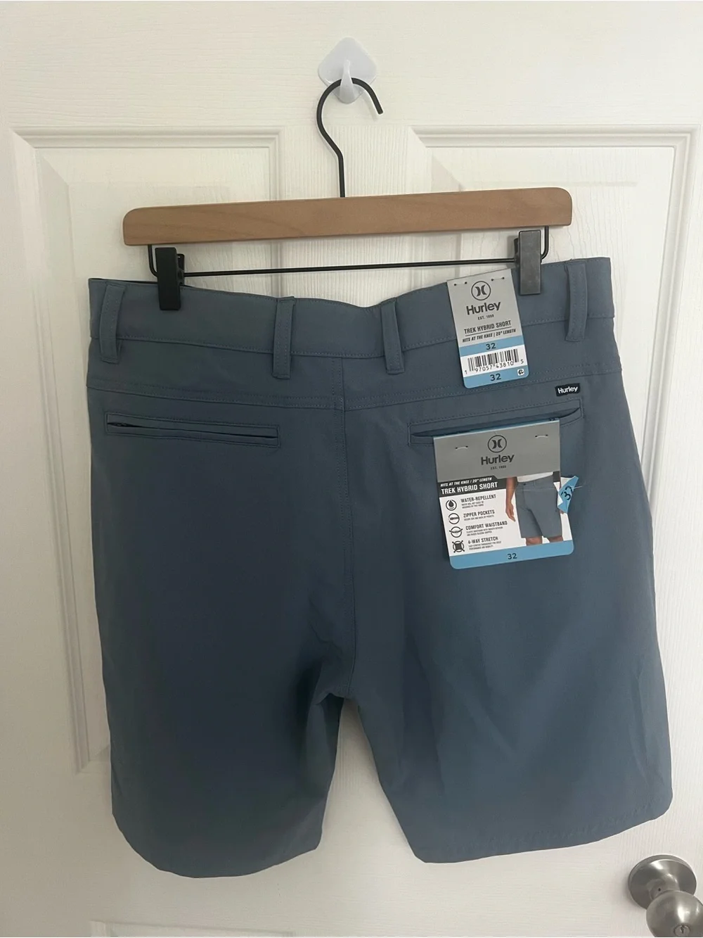 Hurley Men's Athletic Shorts‎ in Slate Blue
